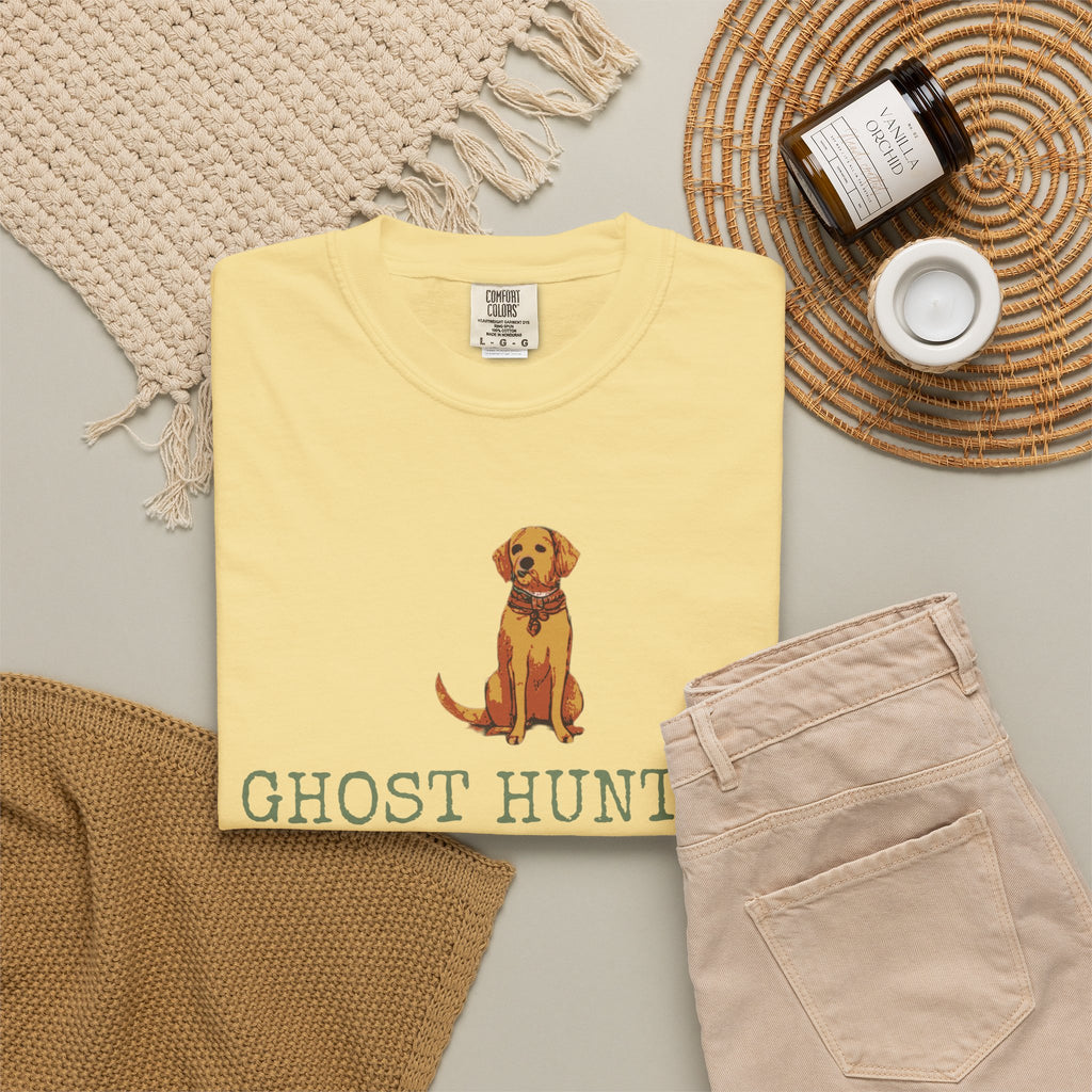 Dog Mom Halloween Shirt - Ghost Hunter Barks at Plastic Bags