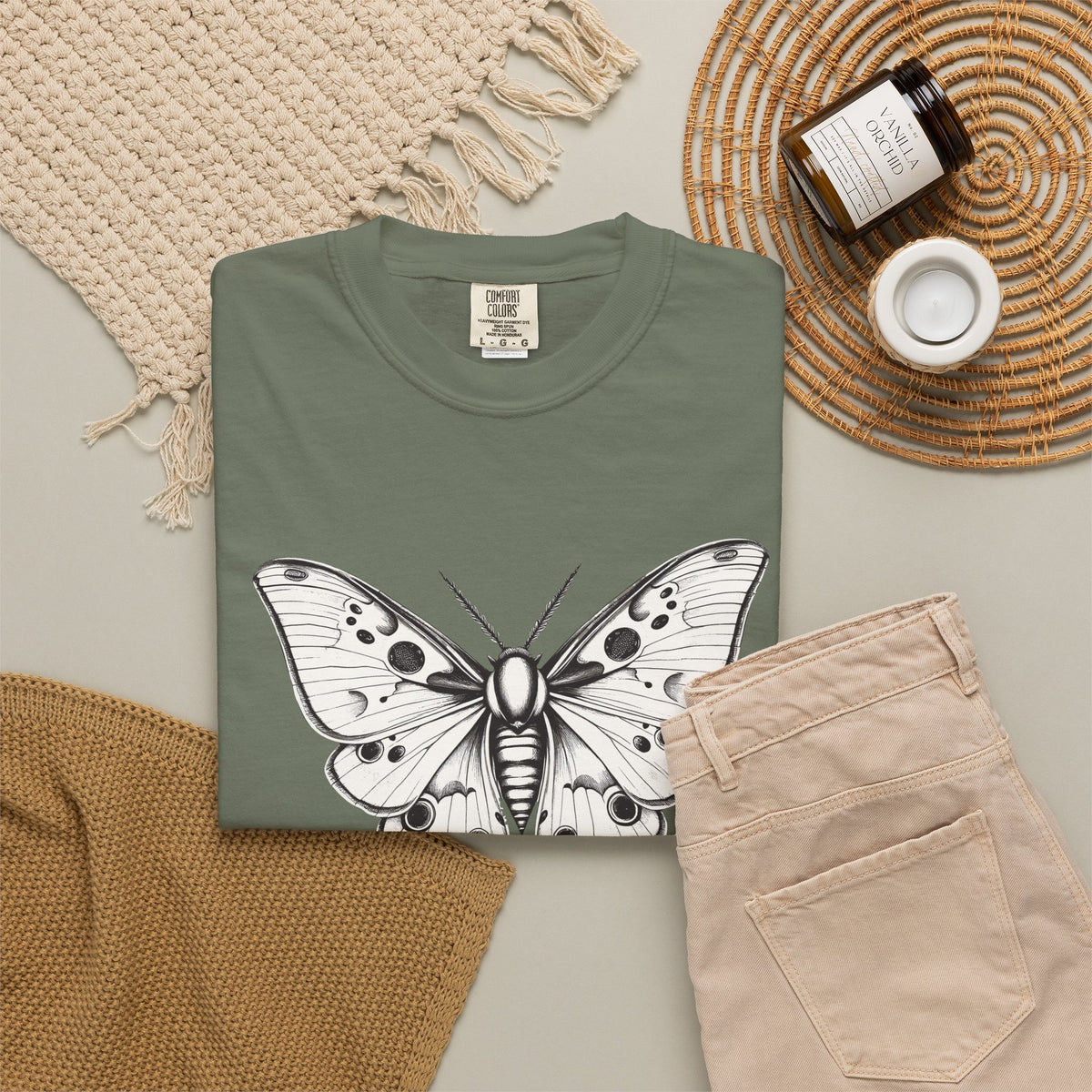 Moth Lover Gift Shirt - Luna Moth Tee