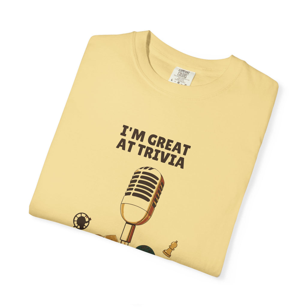 I'm Great at Trivia Terrible at Small Talk Shirt Tee