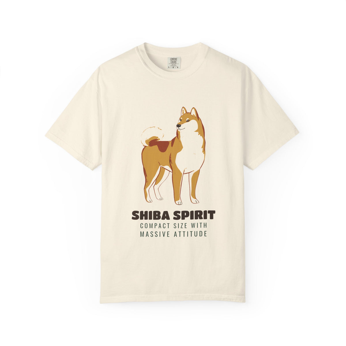 Shiba Inu Owner Shirt - Shiba Spirit Compact Size With Massive