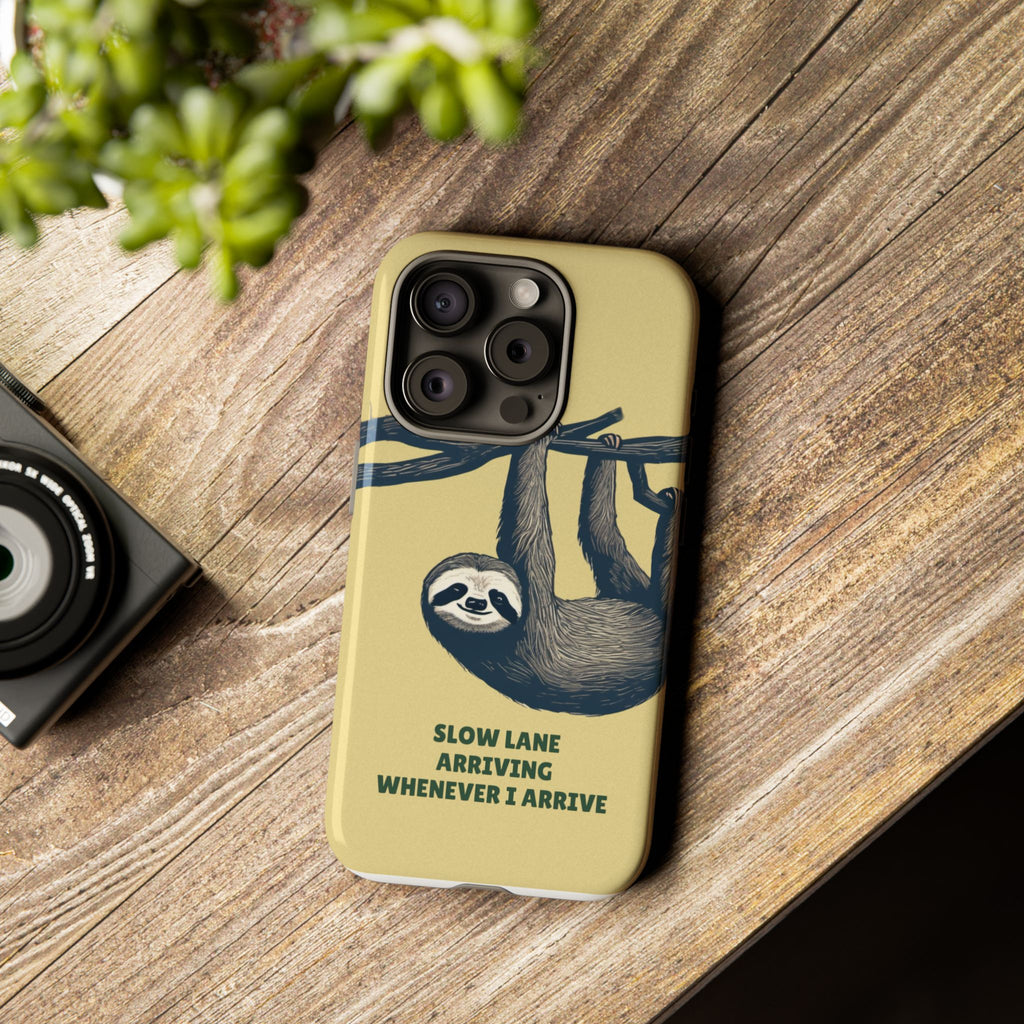 Sloth Phone Case - Slow Lane Tough Case