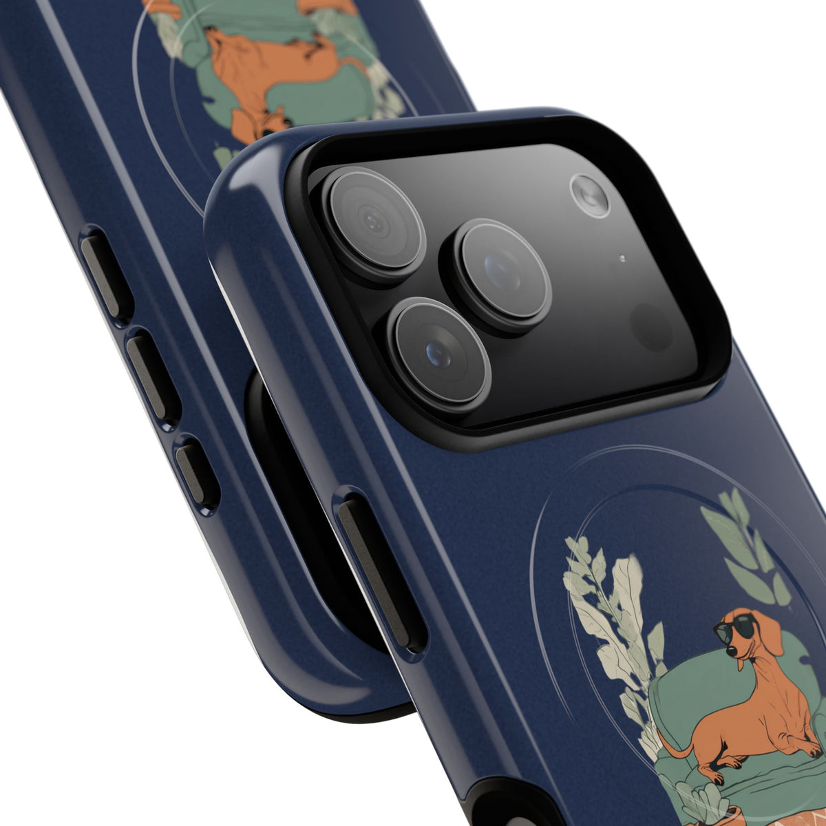 Working Hard So My Dog Can Sleep In MagSafe Phone Case