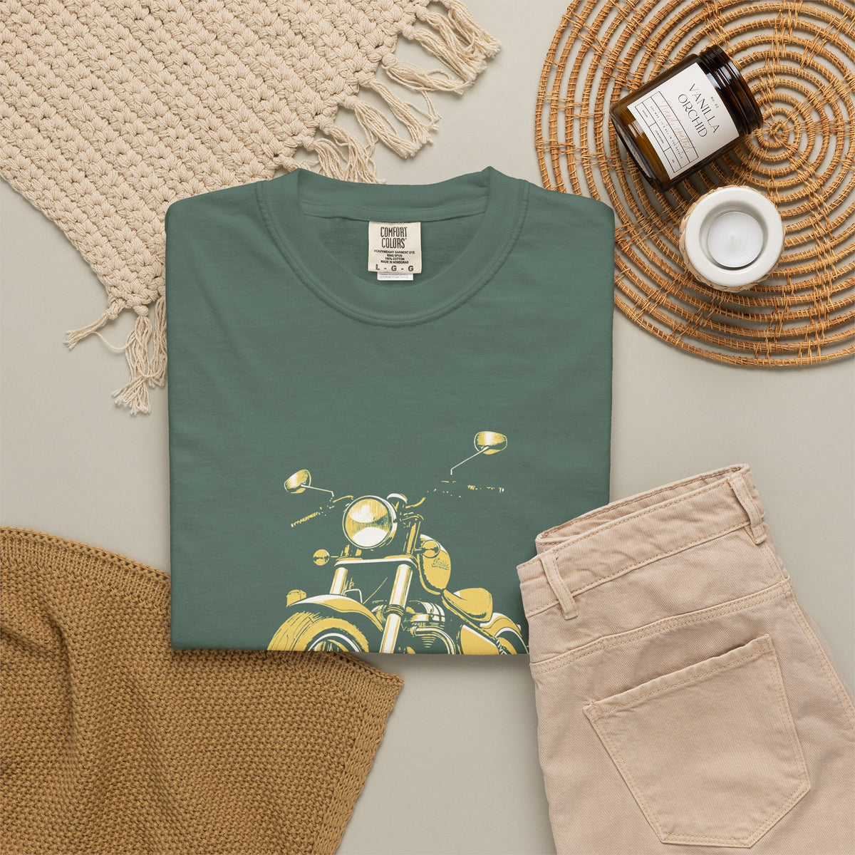 Night Cruise Exhaust Rumbling Shirt Biker Tee