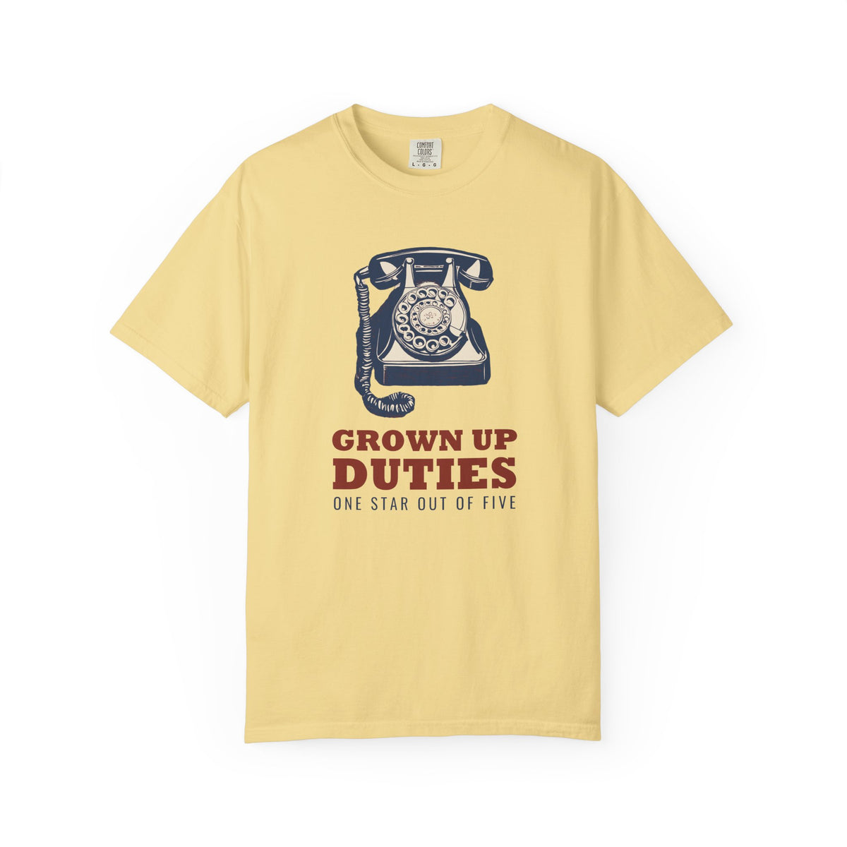 Adulting Shirt - Grown up Duties One Star out of Five - Adulting Gift