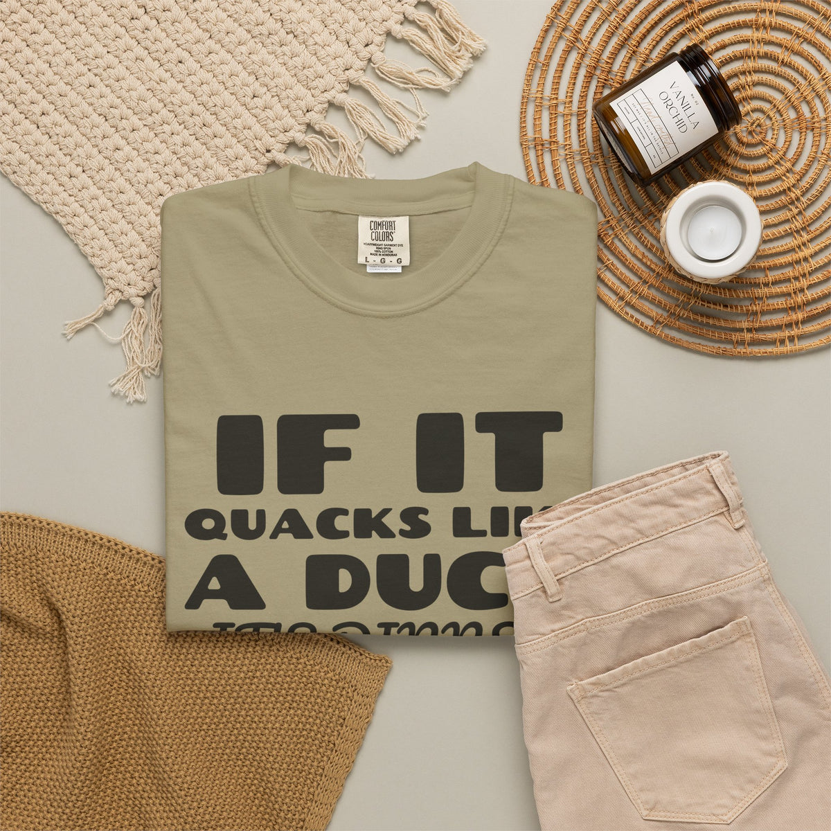 Duck Hunter Fall Shirt - If It Quacks Like a Duck It's Dinner Tee