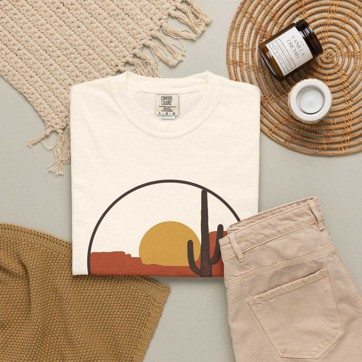 Minimalist Landscape Lover Shirt - Mesa Line Tee