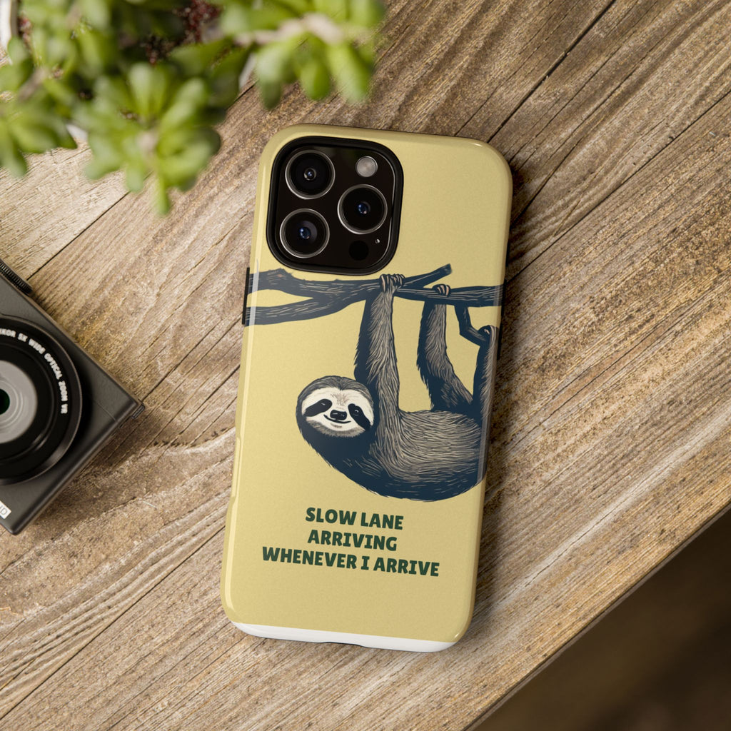 Sloth Phone Case - Slow Lane Tough Case