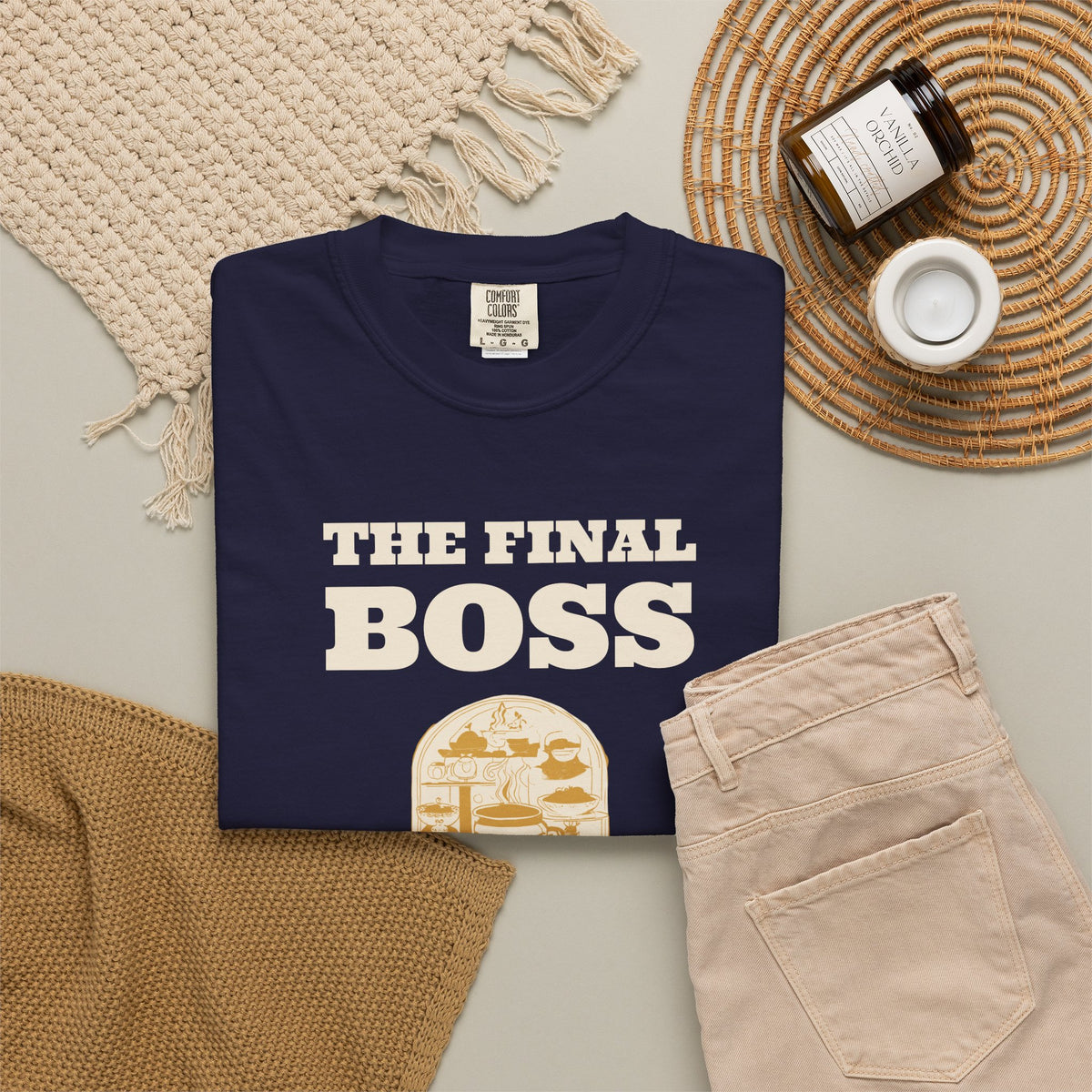 Funny Video Gamer Shirt - The Final Boss is Dinner Being Ready
