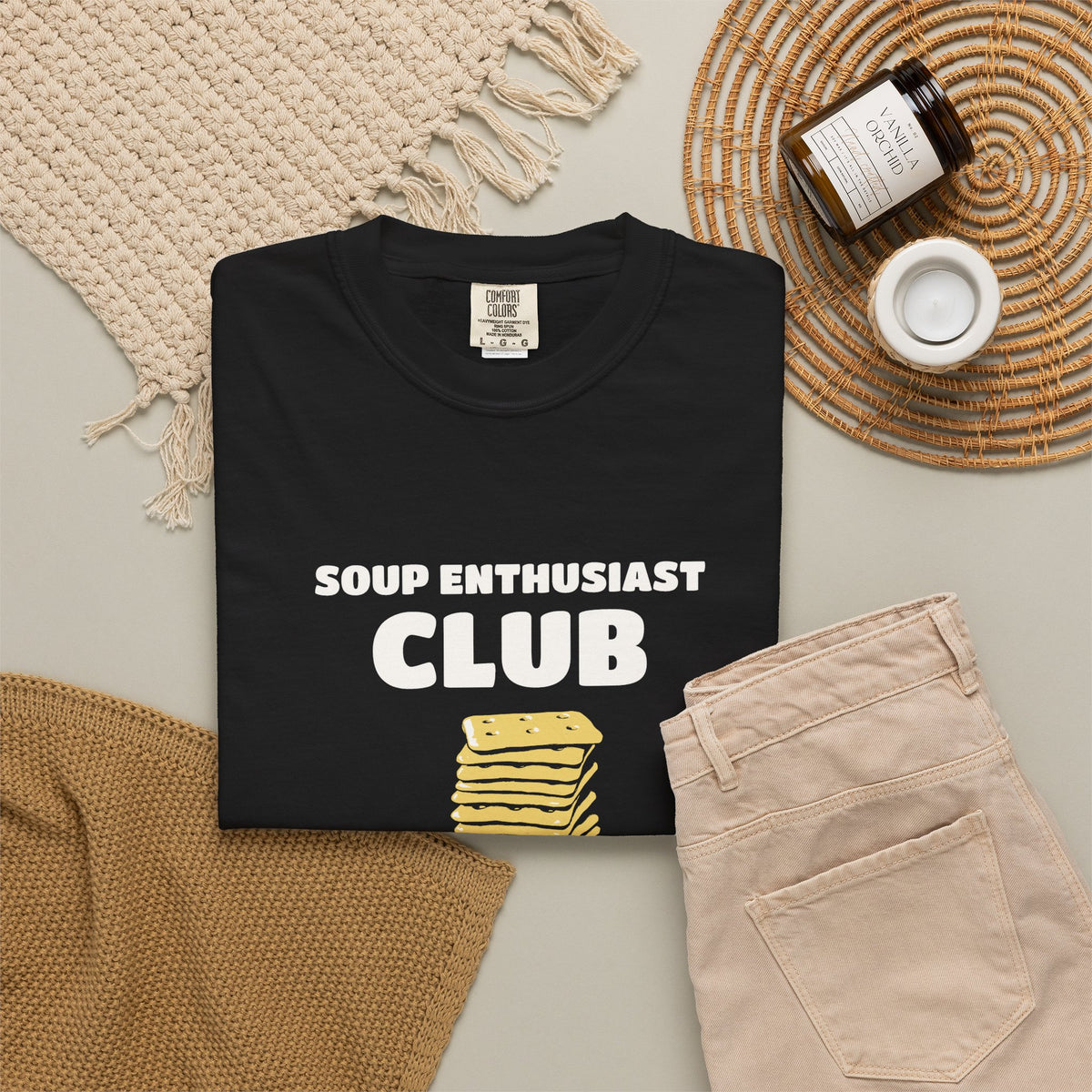 Enthusiastic Member Home Soup Fall Shirt - Soup Enthusiast Club Extra