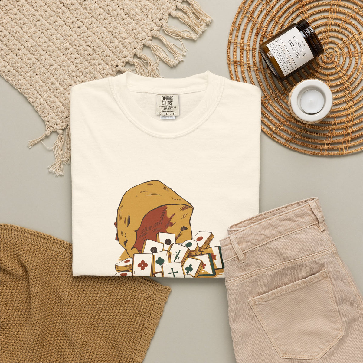 Mahjong Gift Shirt - Spill the Tiles Tee