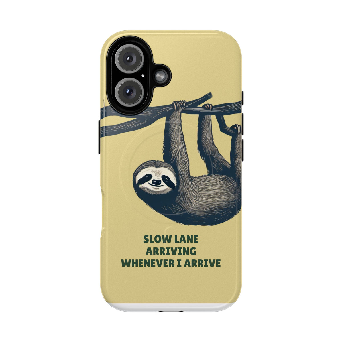 Sloth MagSafe Phone Case - Slow Lane Design