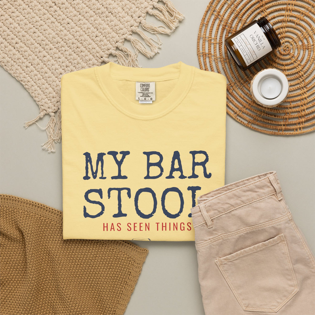 My Bar Stool Has Seen Things Shirt Homebrewer Tee