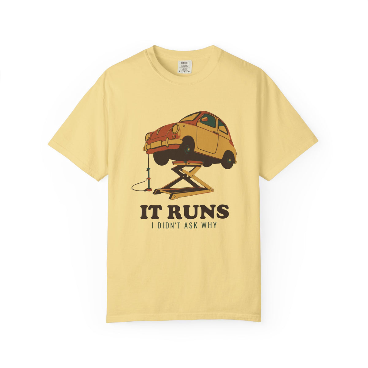 Funny Mechanic Shirt - It Runs I Didn't Ask Why Weekend Mechanic Tee