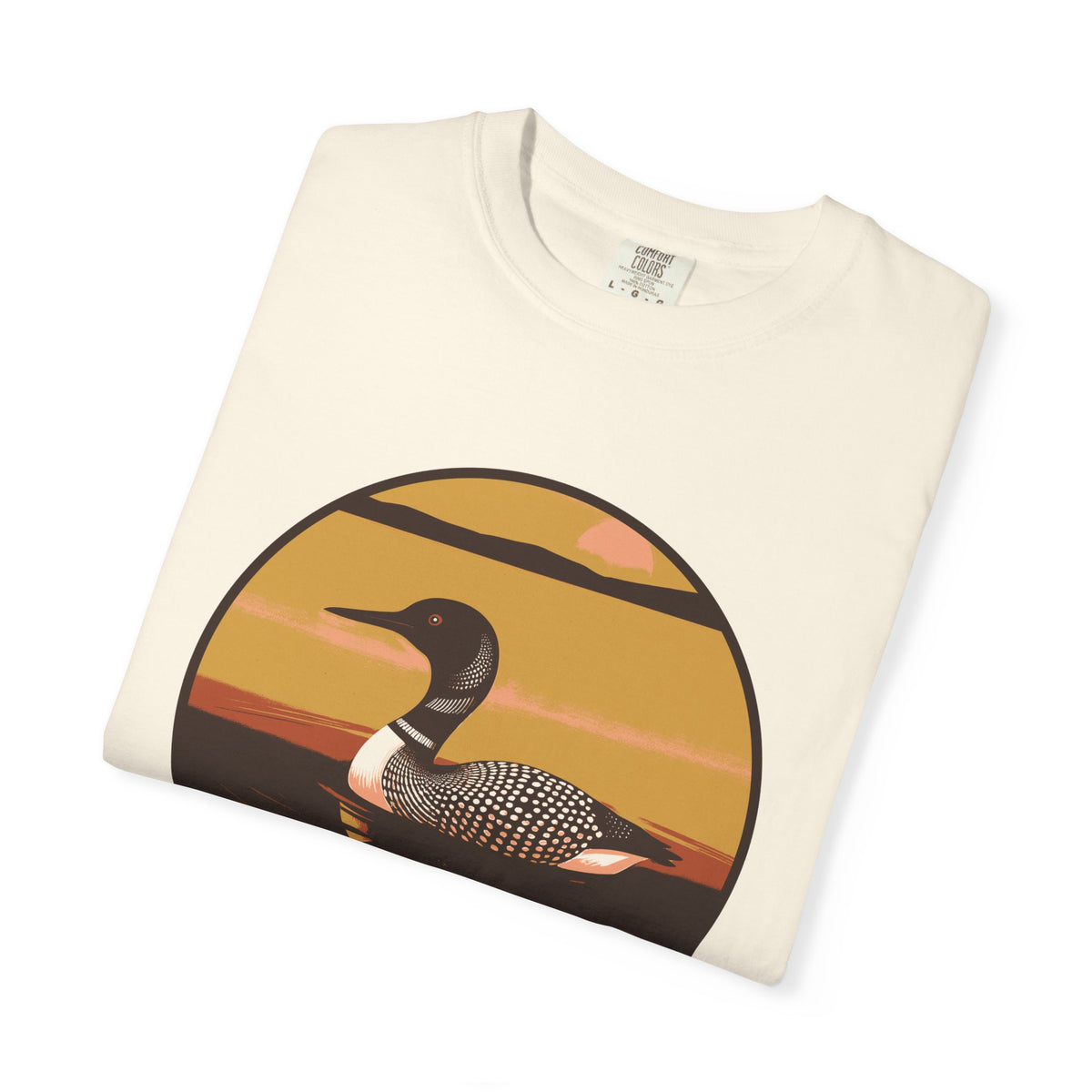Lake Life Gift Shirt - Morning Loon Tee