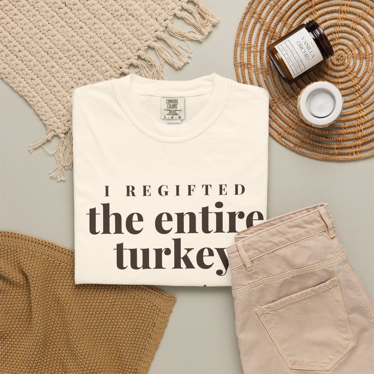 Thanksgiving Host Shirt - I Regifted the Entire Turkey Tee