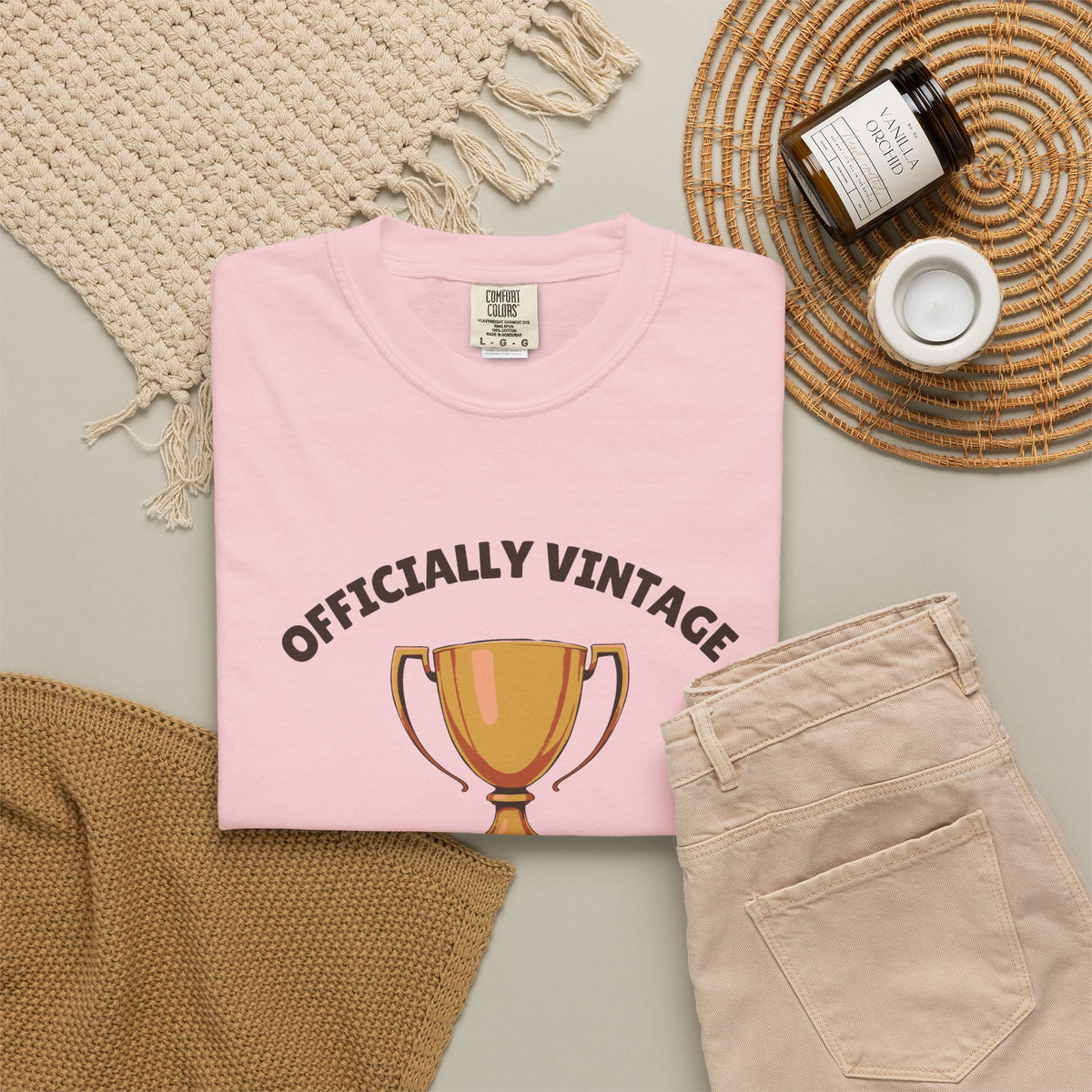 60th Birthday Gift Shirt - Officially Vintage All Original Parts