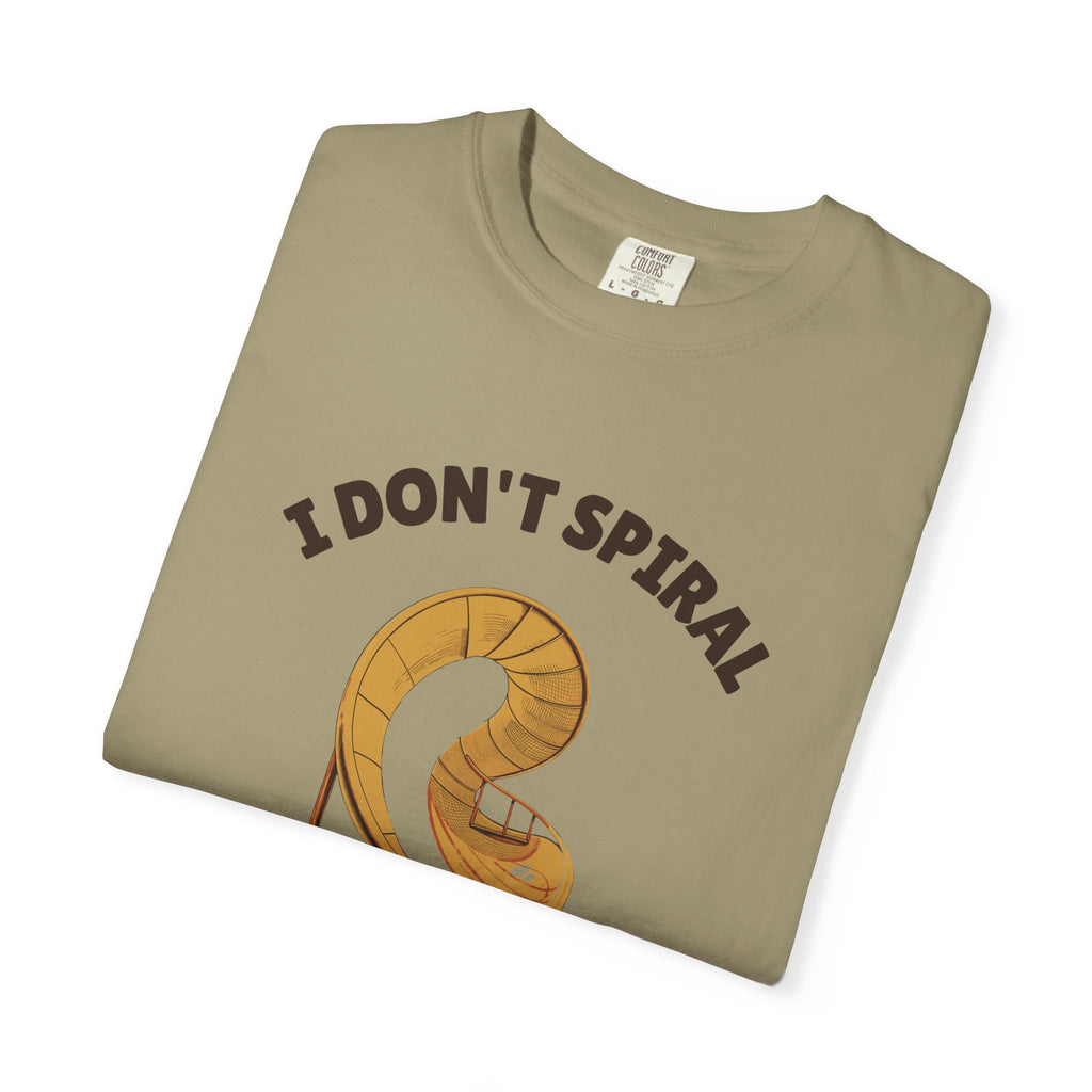 Funny I Don't Spiral I Descend with Style Shirt - Overthinker Gift