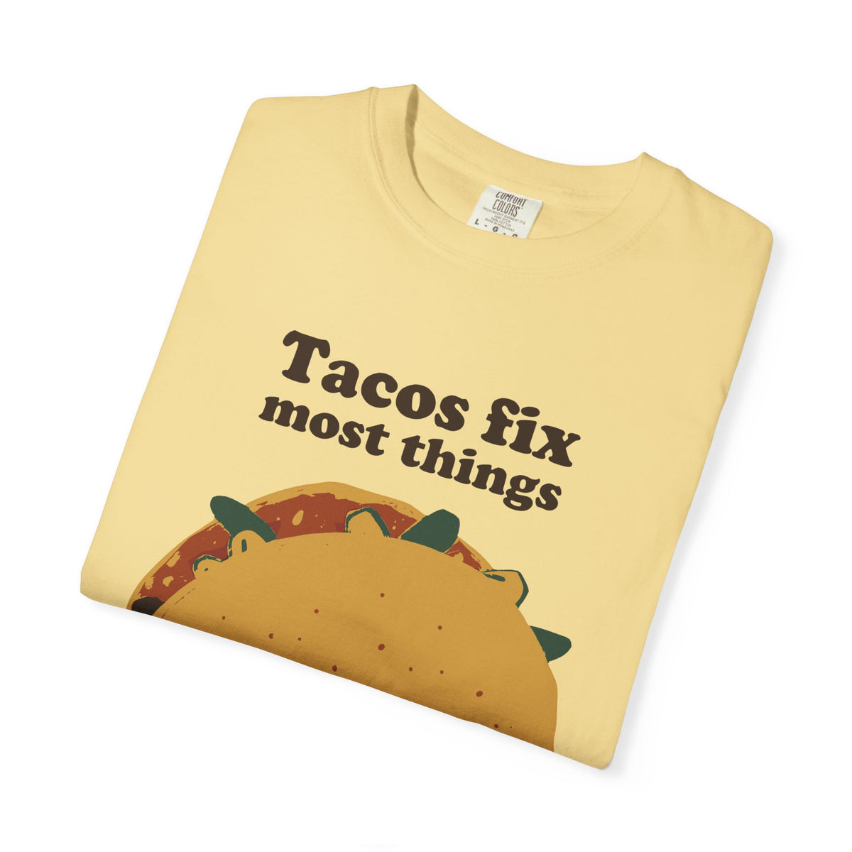 Taco Lover Shirt - Tacos Fix Most Things Tee