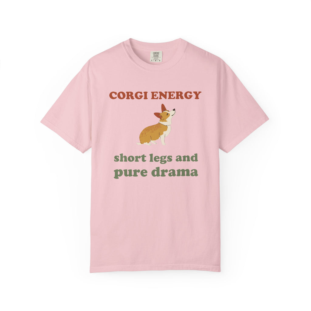 Corgi Owner Shirt - Corgi Energy Short Legs and Pure Drama Tee