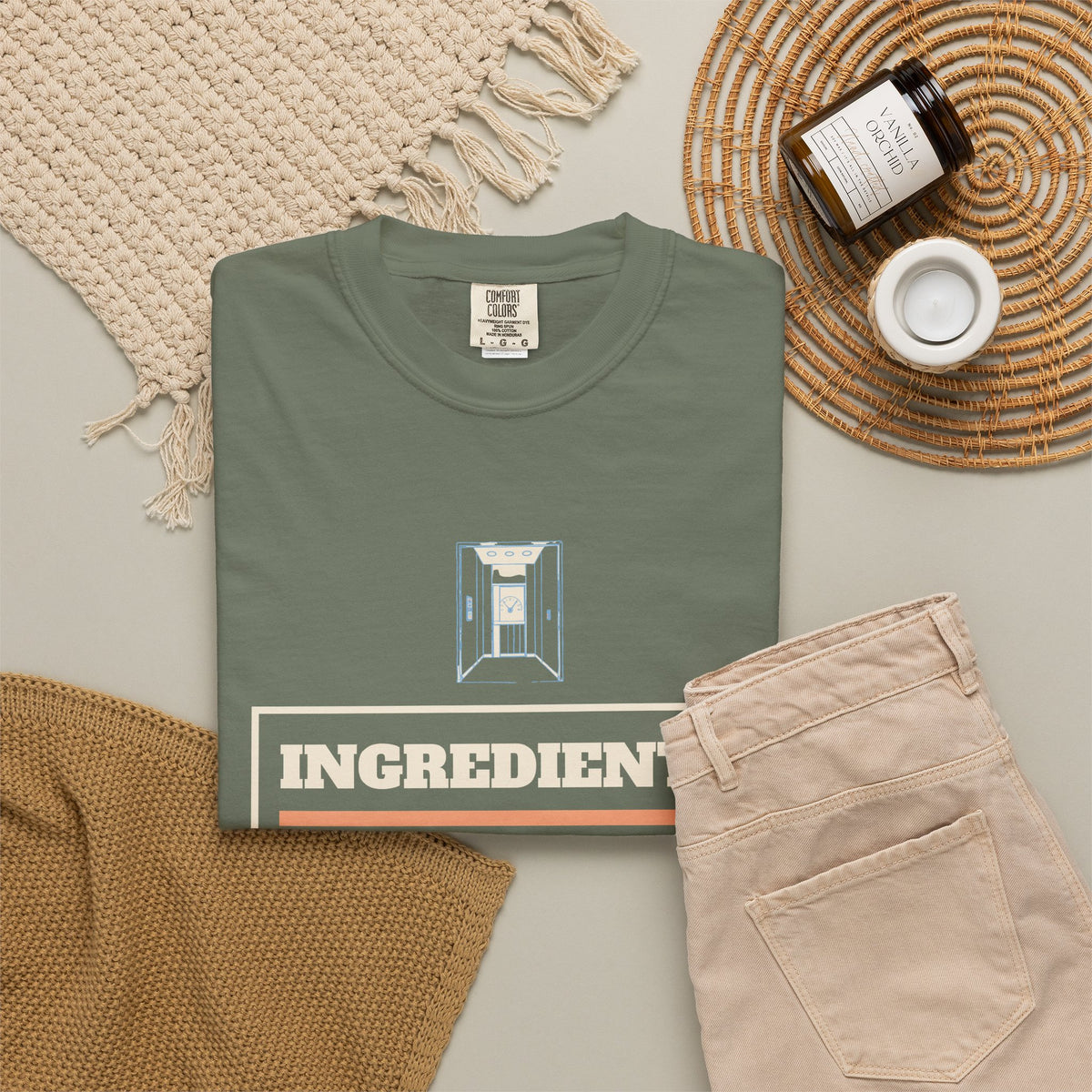 Urban Explorer Shirt - Ingredients Rust Dust Nostalgia Tee