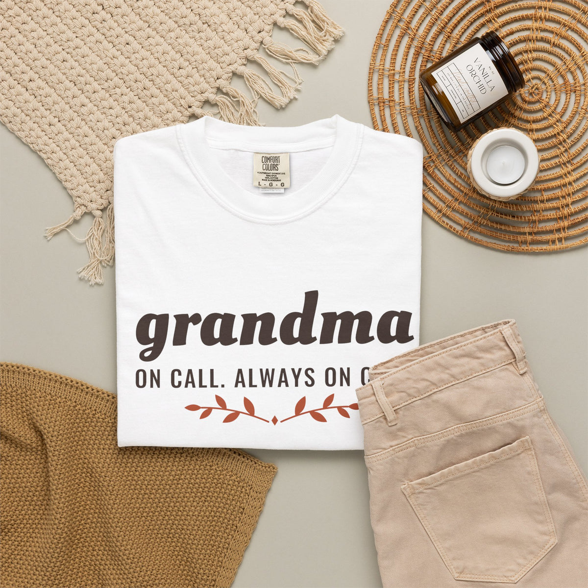 Grandma Gift Shirt - Grandma on Call. Always on Call. Tee