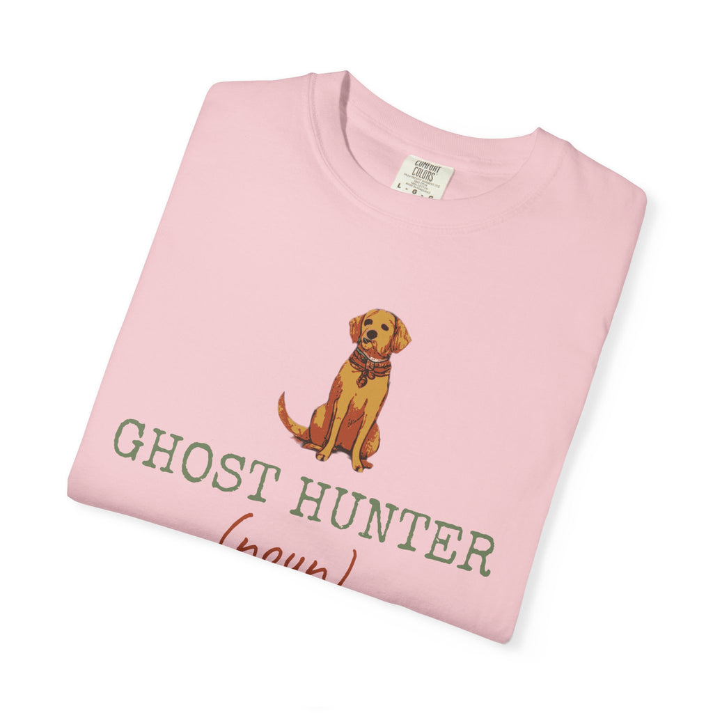 Dog Mom Halloween Shirt - Ghost Hunter Barks at Plastic Bags