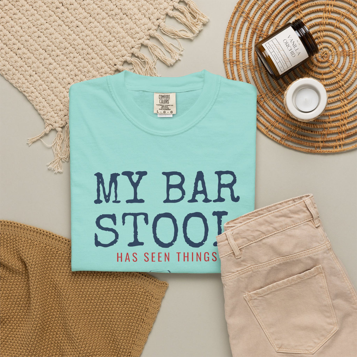 My Bar Stool Has Seen Things Shirt Homebrewer Tee