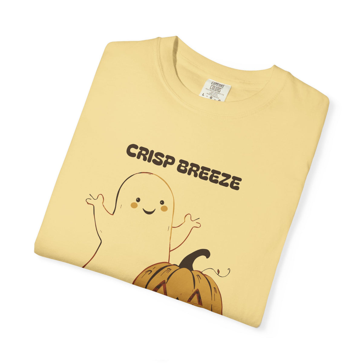 Spooky Season Shirt - Crisp Breeze Leaves Turning and Bones Rattling