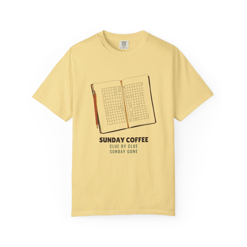 Funny Sunday Coffee Clue by Clue Sunday Gone Shirt Tee
