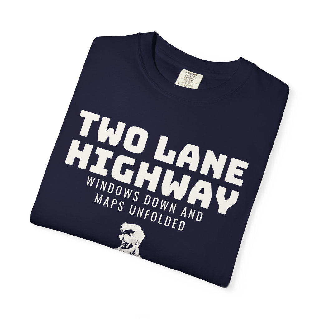 Lover Shirt - Two Lane Highway Windows Down and Maps Unfolded