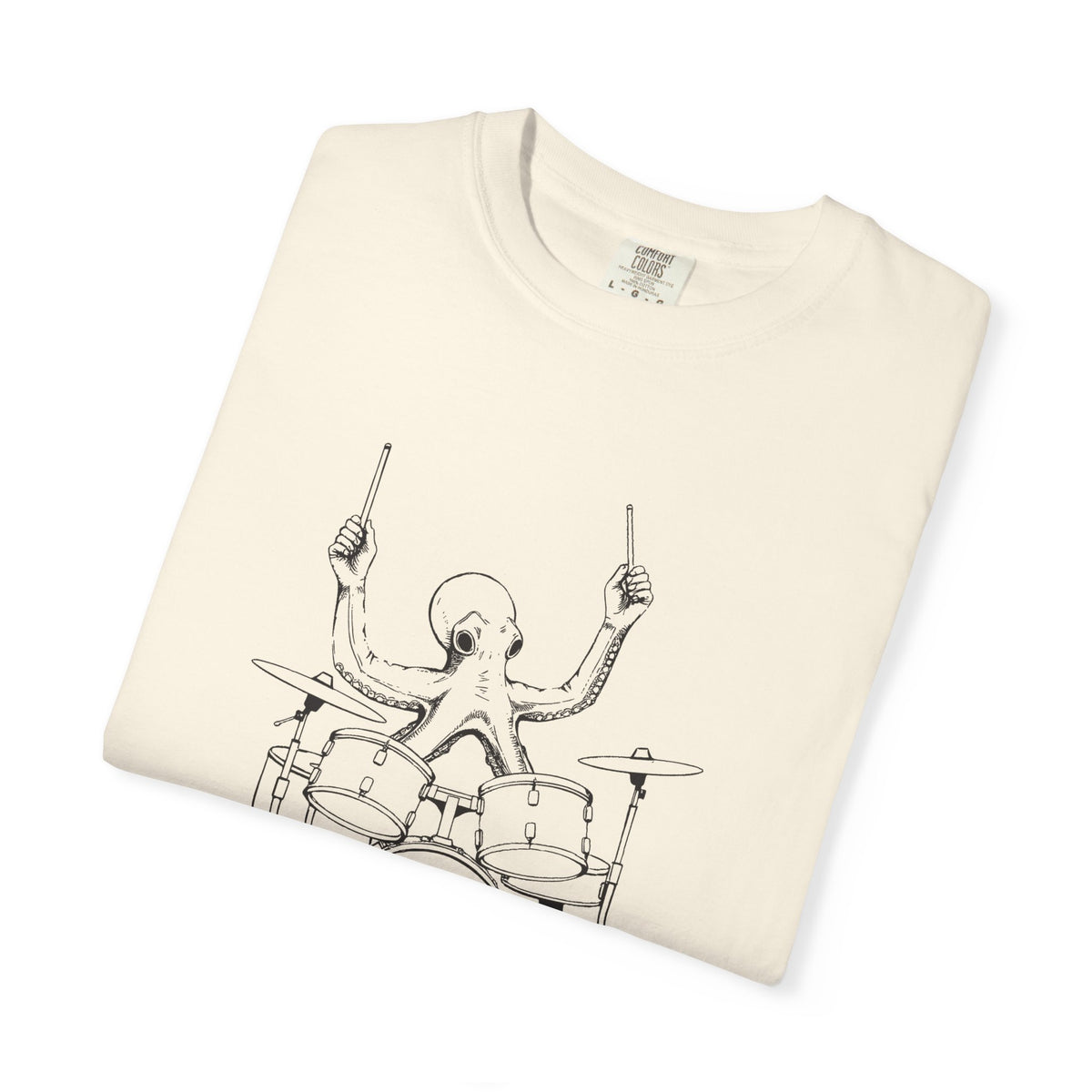 Octopus Drummer Shirt Guitarist Tee