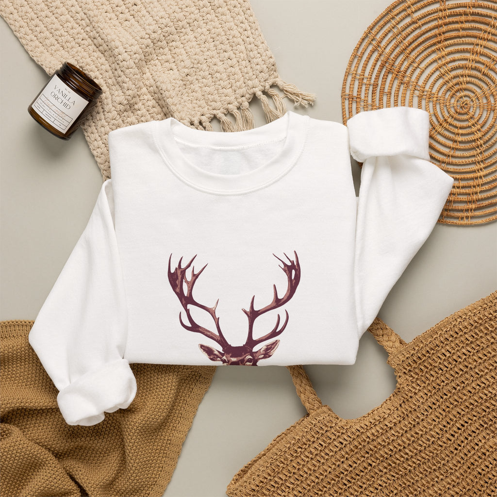 Deer Hunter Sweatshirt - He Was This Close Funny Hunting Crewneck