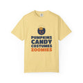 Dog Mom Halloween Shirt - Pumpkins Candy Costumes Zoomies Tee
