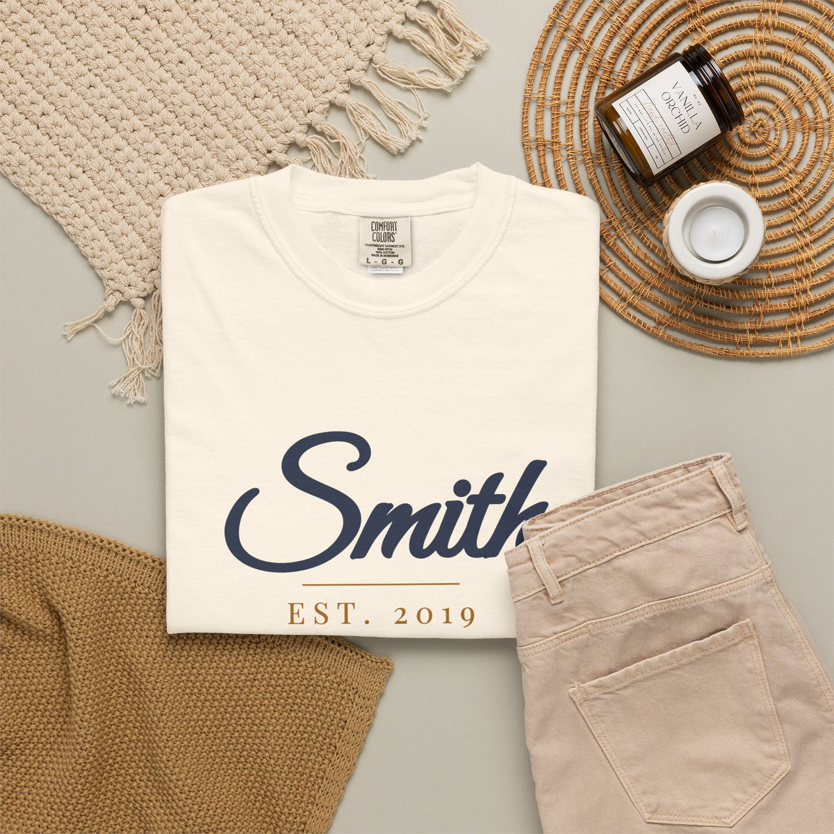 Custom Family Shirt Personalized Last Name Est Year Tee