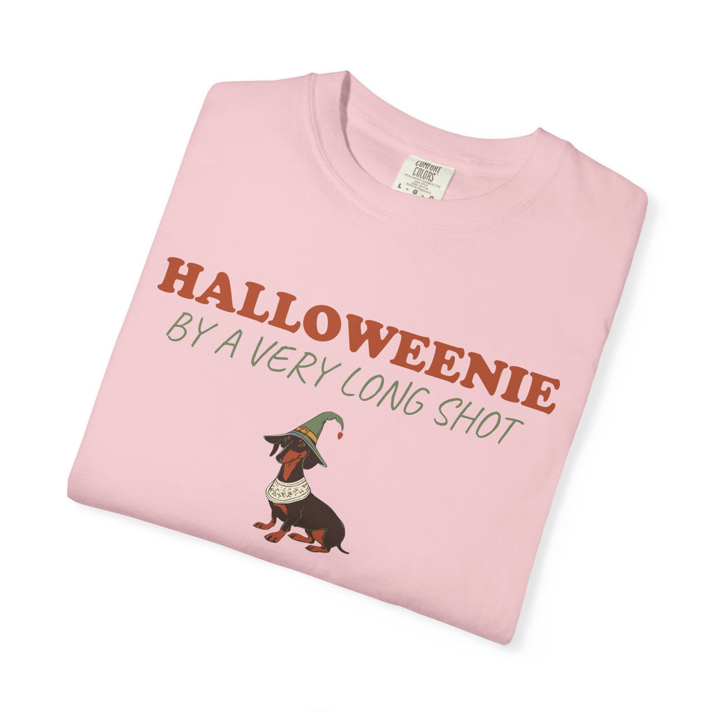Dachshund Halloween Shirt - Halloweenie by a Very Long Shot Tee