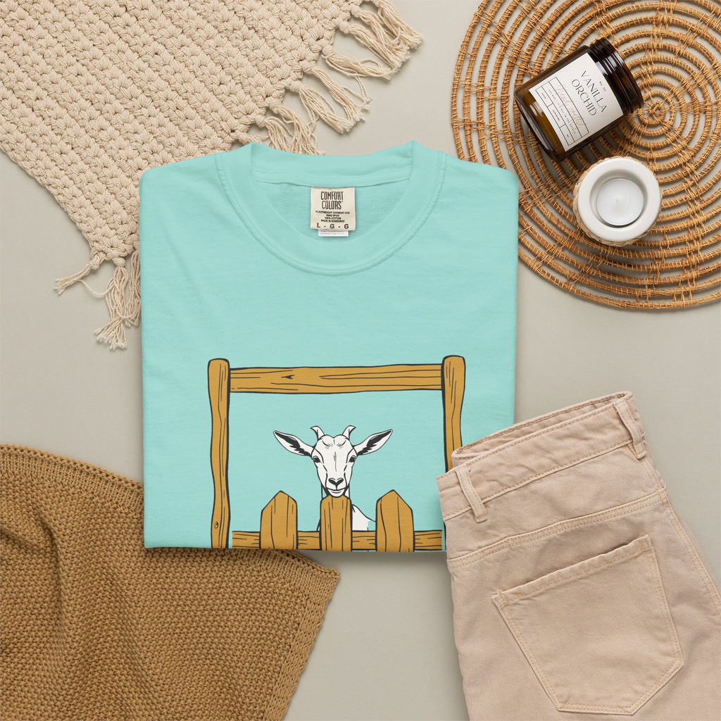 Caution: Loose Goats Hide Your Snacks Shirt Goat Owner Tee