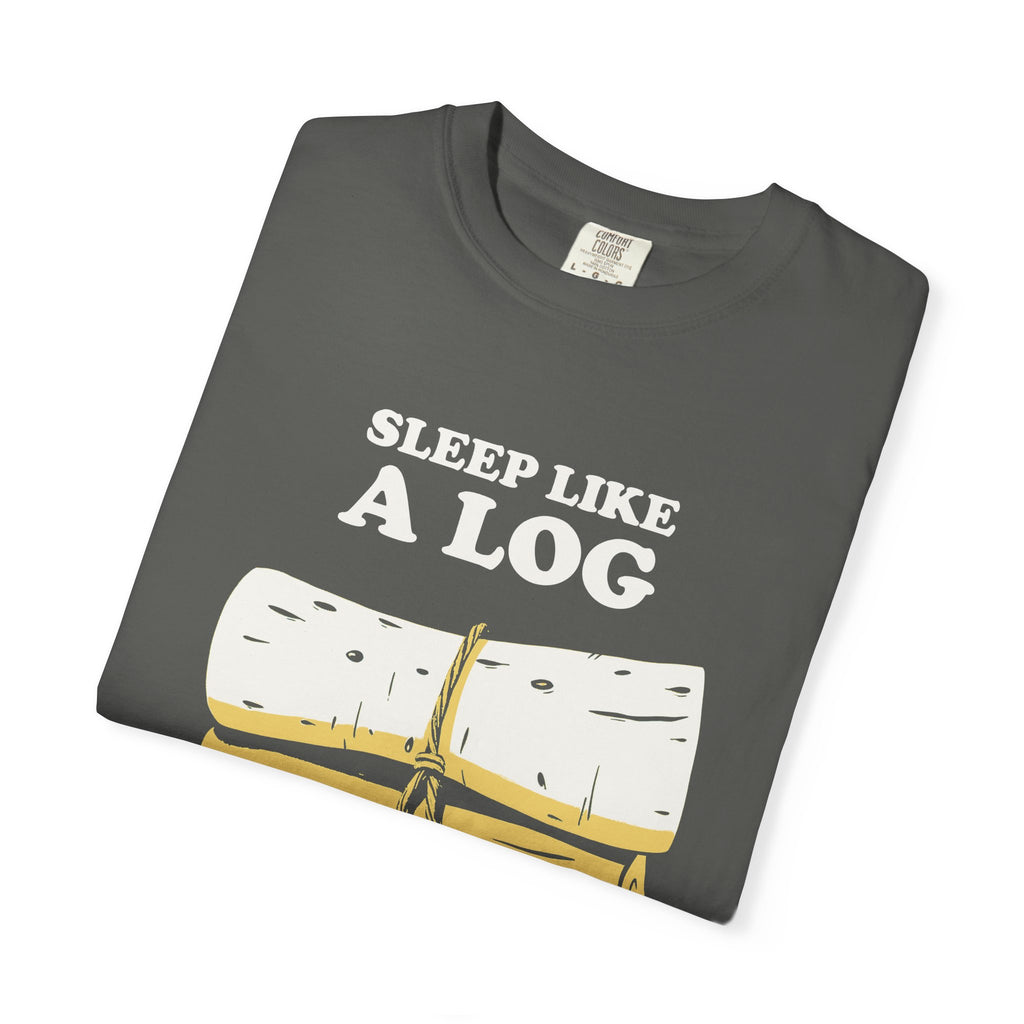 Funny Cabin Lover Shirt - Sleep Like a Log - Cabin Lover Gift