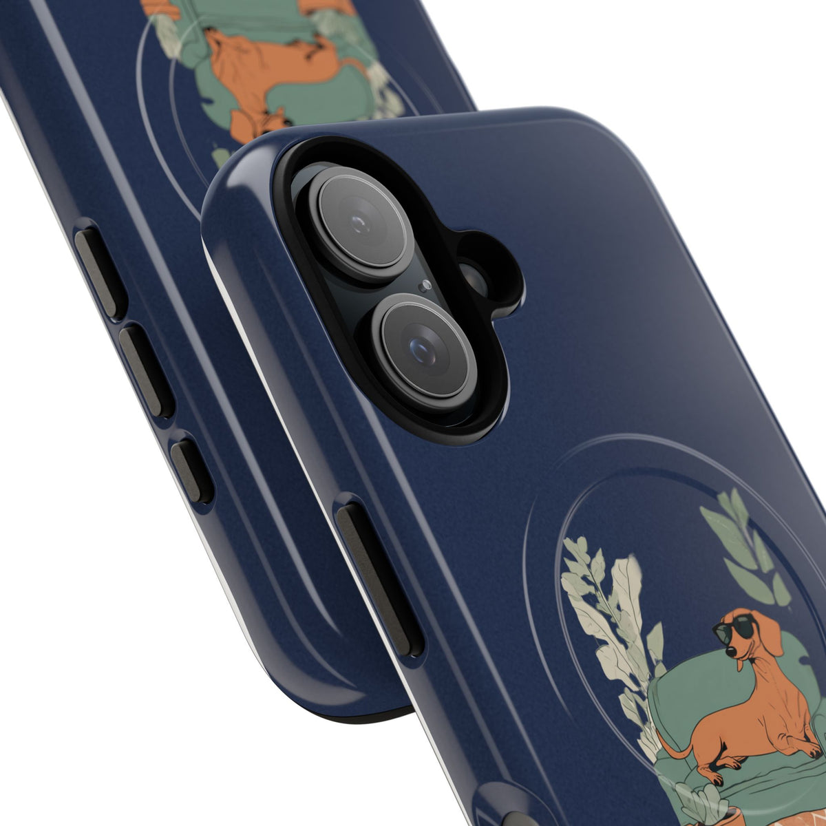 Working Hard So My Dog Can Sleep In MagSafe Phone Case