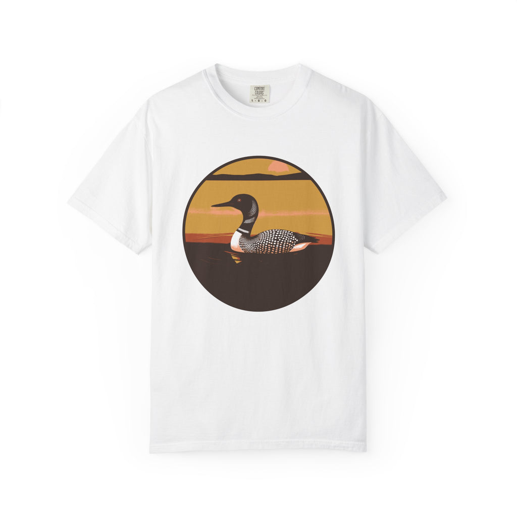 Lake Life Gift Shirt - Morning Loon Tee