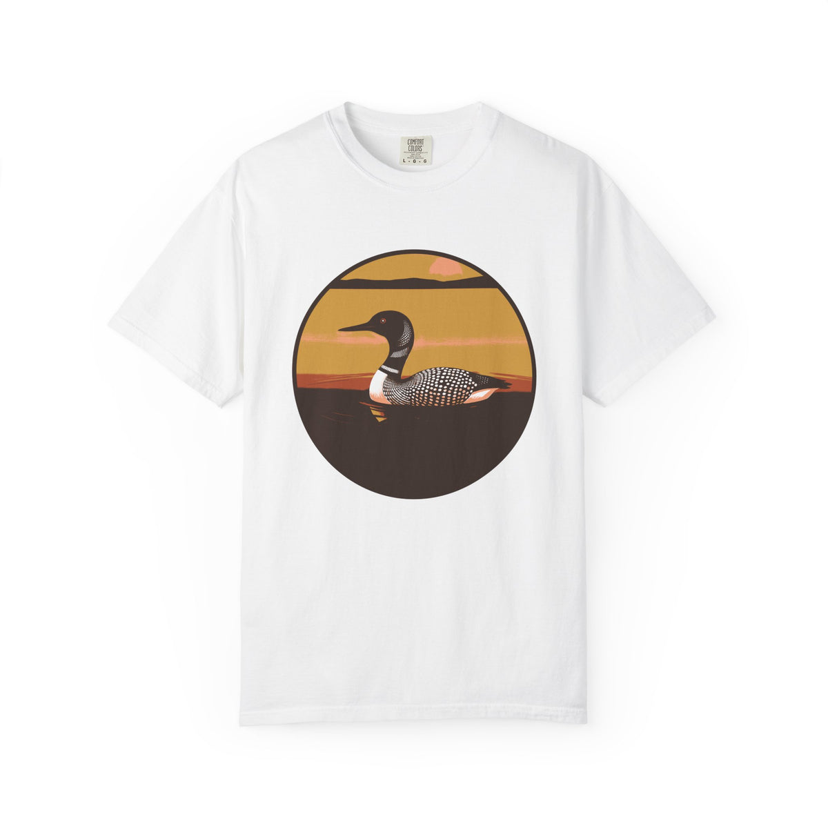 Lake Life Gift Shirt - Morning Loon Tee