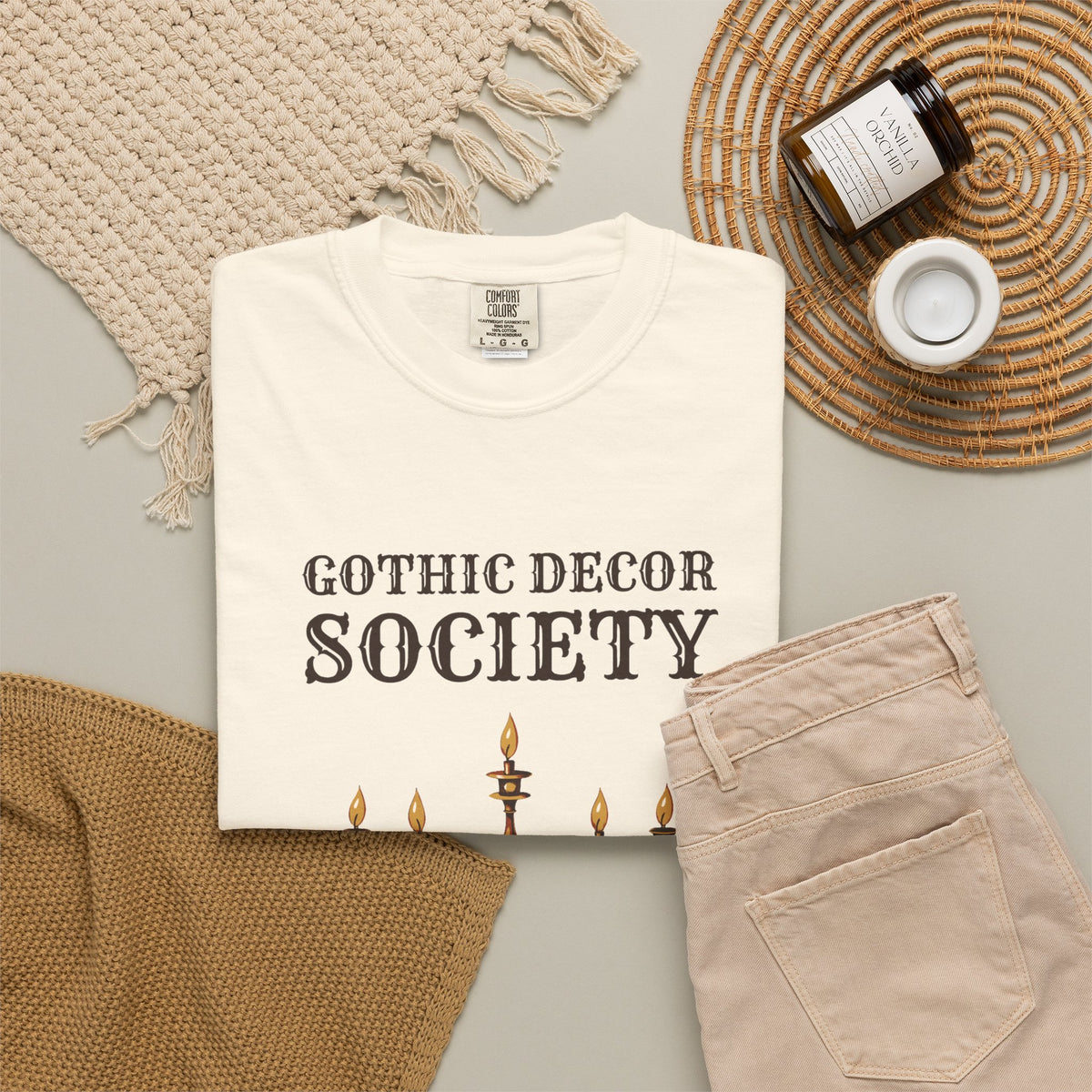 Goth Home Decor Shirt - Gothic Decor Society Dust is Our Glitter