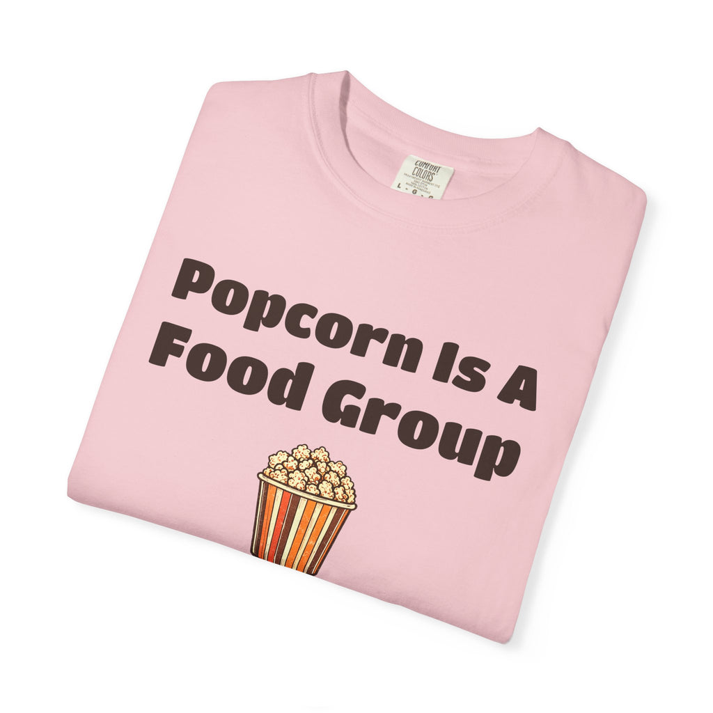 Snack Lover Shirt - Popcorn is a Food Group Tee