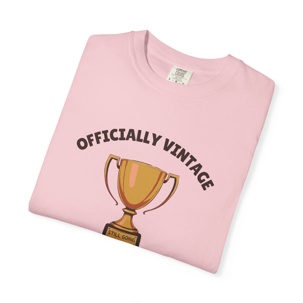 60th Birthday Gift Shirt - Officially Vintage All Original Parts