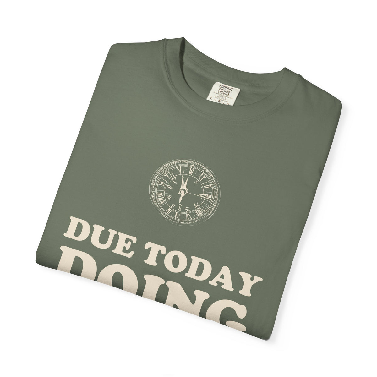 Funny High School Student T-Shirt Due Today Graphic Tee Gift