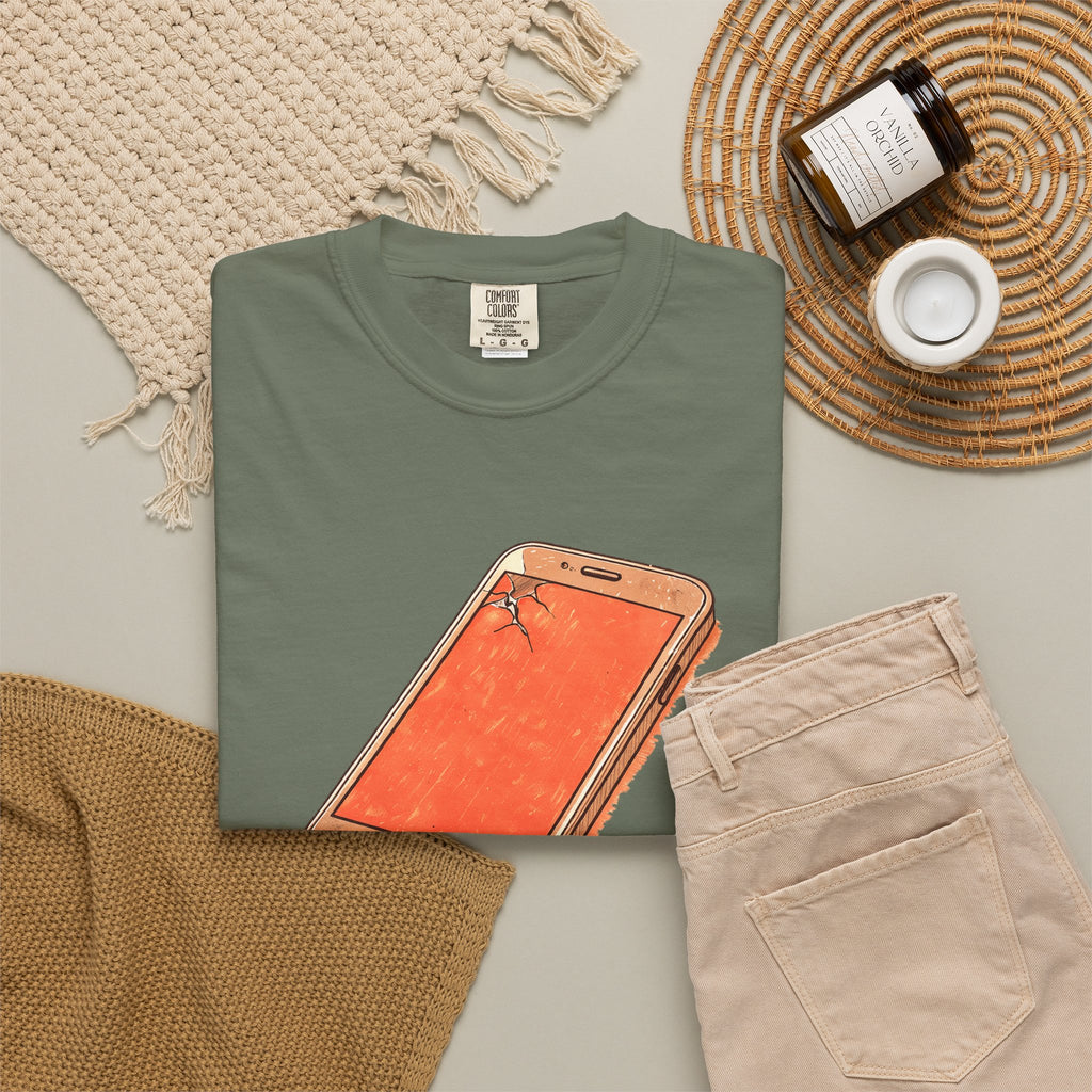 Phone Addict Shirt - One Percent Left. Texted Absolutely Everyone.