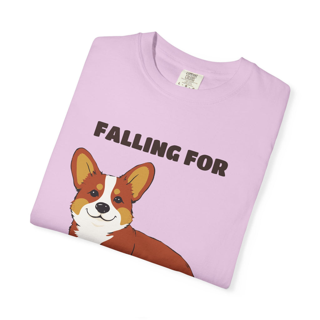 Fall Corgi Shirt - Falling For The Sploot Season Tee