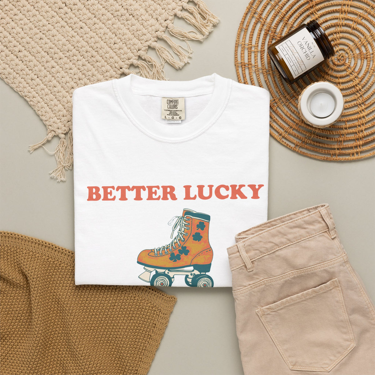 St Patricks Day Shirt - Better Lucky Than Well-behaved Tee