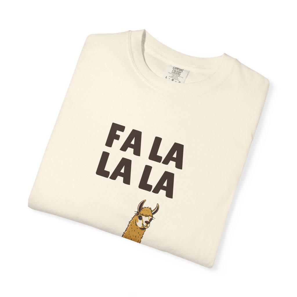 Llama Lover Shirt - Fa La La La Llama Tee