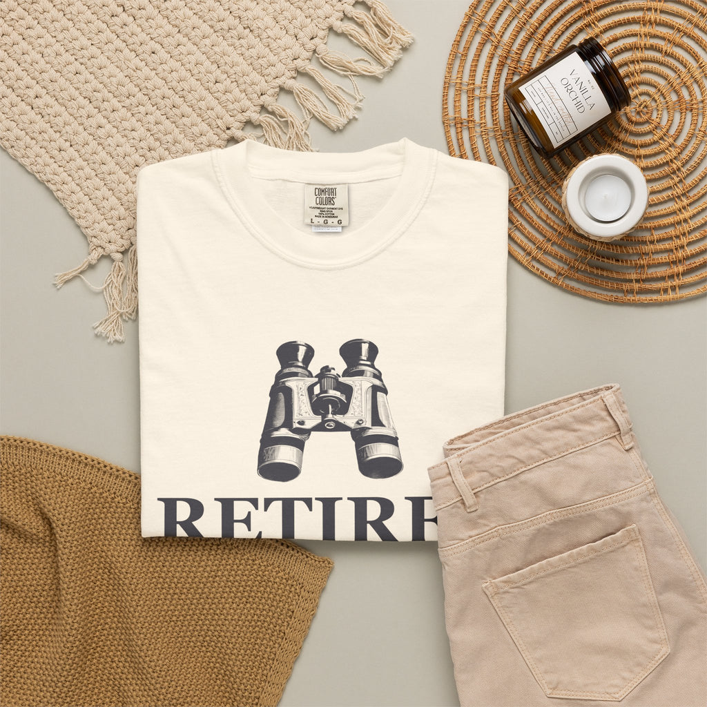 Gift Shirt - Retiree Professional Backyard Bird Watcher