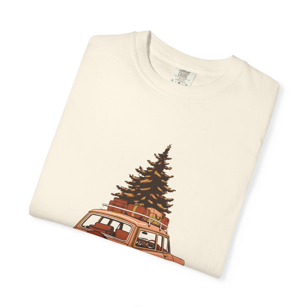 Tree Graphic Shirt - Over The River And Into Debt Tee